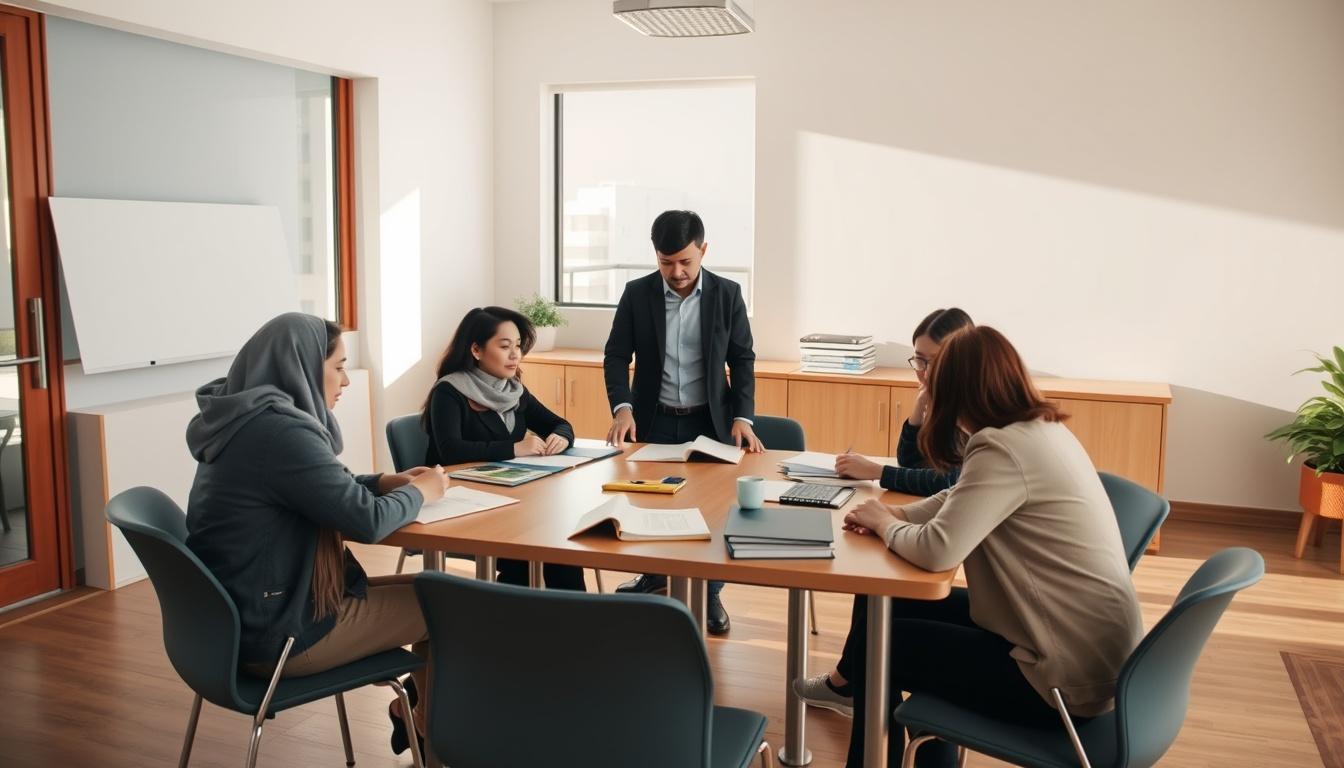 Cursos de idiomas en grupos pequeños
